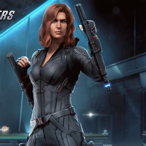 Marvel Avengers Video Game Black Widow Marvel S Avengers Which