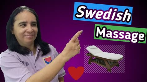 Swedish Massage Overview Youtube