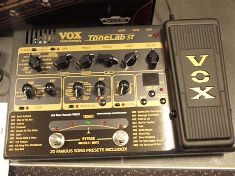 New Vox Tonelab St Multi Effects Processor For Guitar With Catawiki