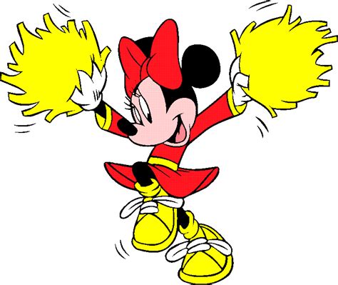 Minnie Mouse Cheerleader Clip Art Library