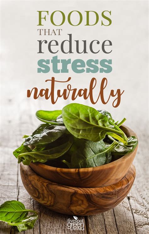 10 Foods That Reduce Stress Naturally Five Spot Green Living