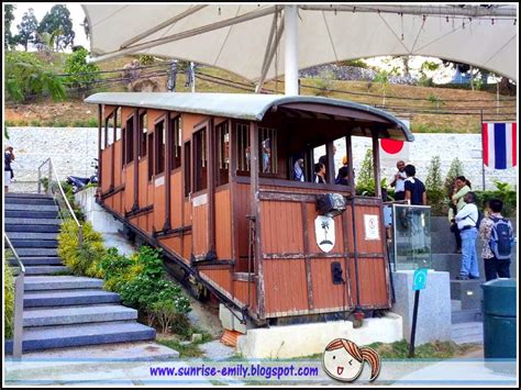 The original penang hill railway was completed in 1924, involving 2 lines with a station in the middle to change trains, taking about 30 minutes per journey each way. Penang Hill