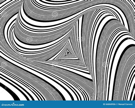Black And White Stripes Pattern Vector Stock Vector Image 66868906