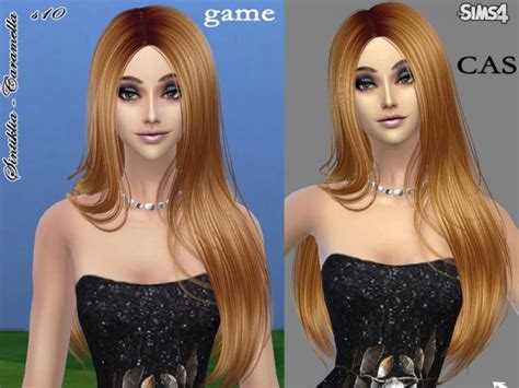 The Sims Resource Sintiklia Hair S10 Caramella Sims 4