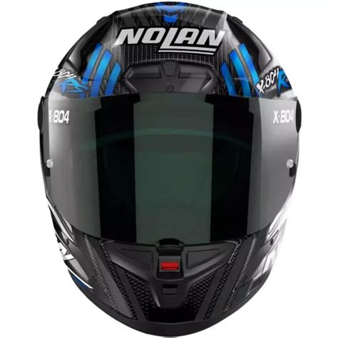 Casque Nolan X RS Ultra Carbon Spectre Bleu Noir Casque Intégral