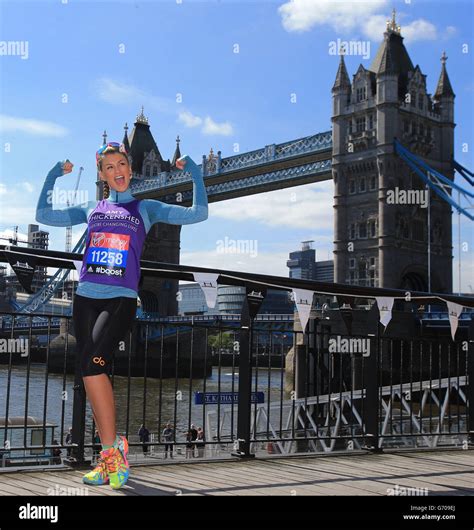 Athletics Virgin London Marathon 2014 Celebrities Photocall Tower