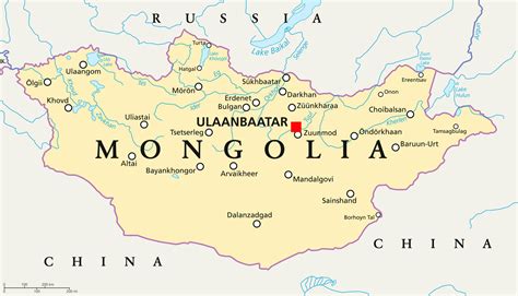 Mongolia Maps And Provinces Mappr