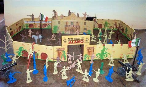 Davy Crockett Alamo Playset Playset Classic Toys Toy Soldiers