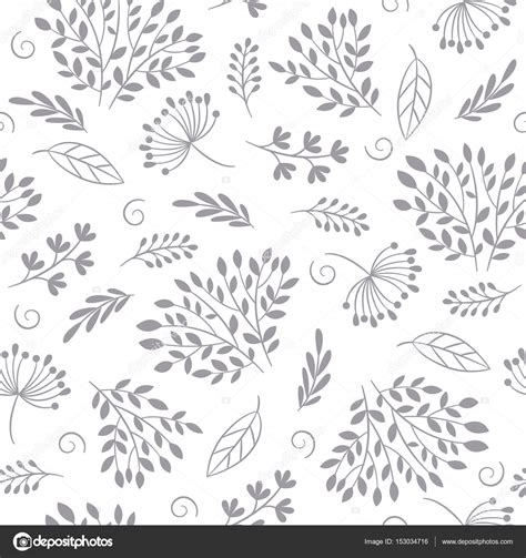 Seamless Floral Pattern Stock Vector Image By ©birdhouse 153034716