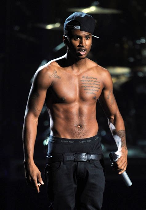 trey songz the image 8 from best male celebrity abs bet