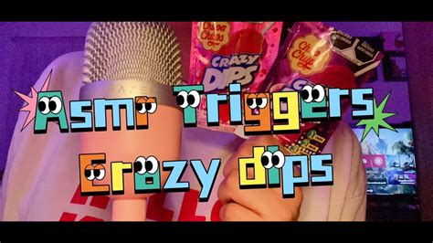 Asmr En Español Triggers De Crazy Dips 💖 Mouth Sounds Youtube