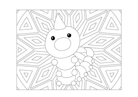 Weedle Pokemon Coloring Pages Free Coloring Pages For Kids