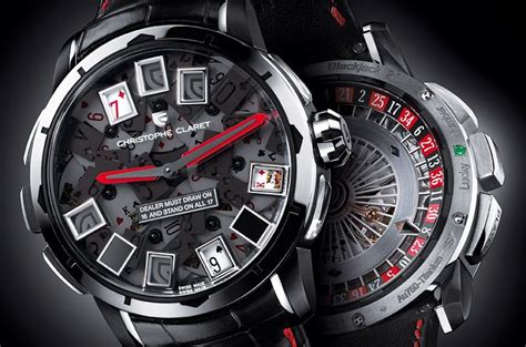 21 Blackjack Watch By Christopher Claret Swagger Magazine
