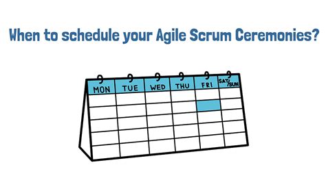 When To Schedule Your Agile Scrum Ceremonies