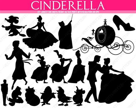 1000 Ideas About Cinderella Silhouette On Pinterest Disney