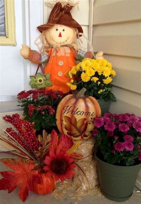 20 Creative Outdoor Fall Decoration That Can Be Inspire