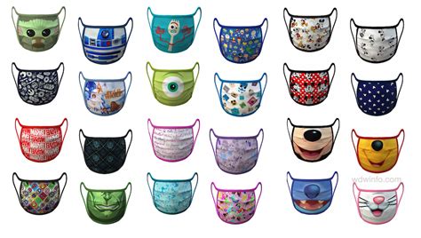 Official Disney Face Mask Designs Make Wearing Them A Bit More Magical