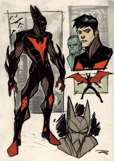 Seduced By The New Batman Beyond Concept Art