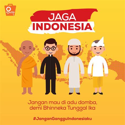 Poster Persatuan Dan Kesatuan Bangsa Indonesia