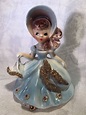 vintage josef originals blue bonnet girl figurine -- Antique Price ...