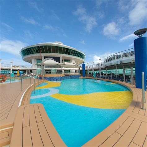 Pool Deck On Royal Caribbean Voyager Of The Seas Ship Cruise Critic