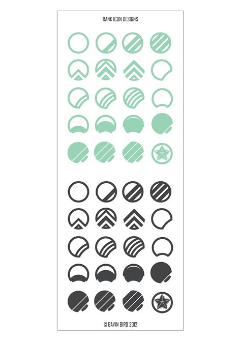 Rank Icon Designs On Behance