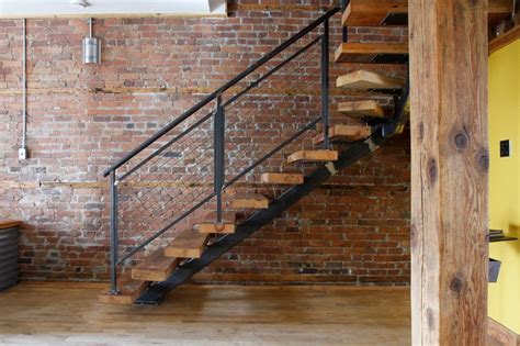 Modern Interior Staircase Materials Photo