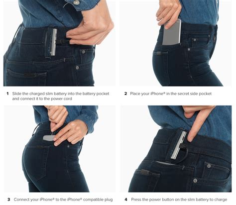 Jeans That Charge Your Phone — Whitley Adkins