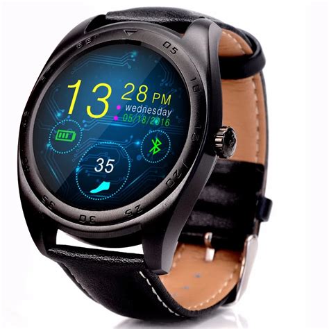 K89 Smart Watch Metal Mtk2502c Heart Rate Monitor For Android Ios