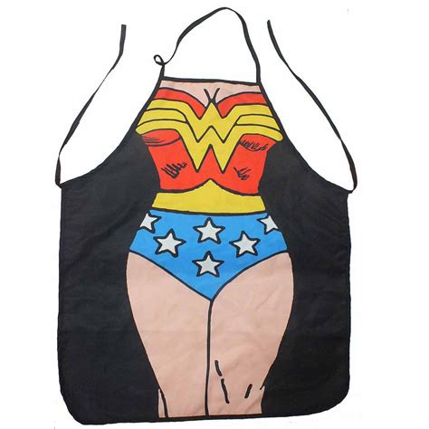 wonder woman apron home cooking aprons kitchen bbq cosplay party ts for women buy cooking