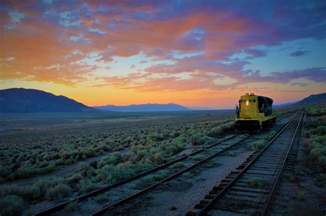 Take An Unforgettable Train Ride Under The Dark Nevada
