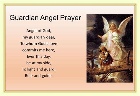 Guardian Angel Prayer Protecting Children On Bridge 11x14 Matted 8x12