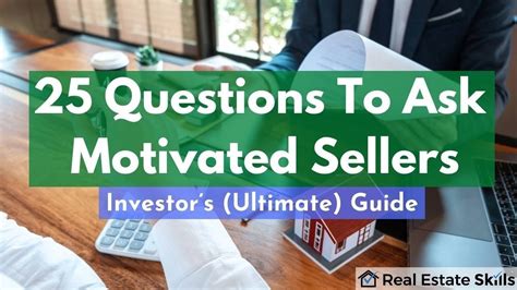 25 questions to ask motivated sellers ultimate guide