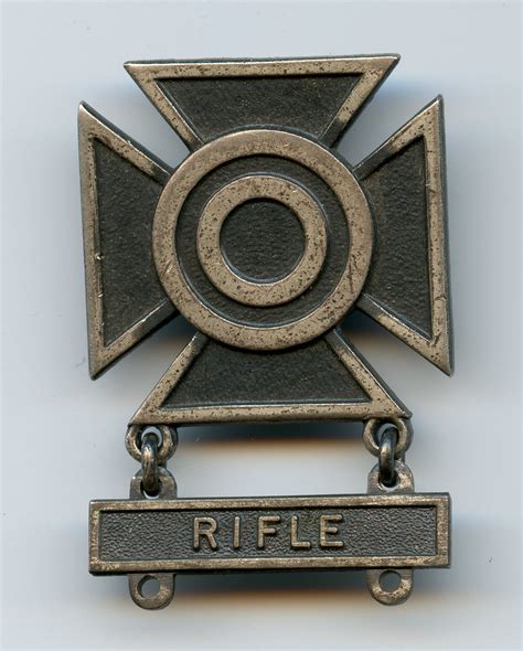 Army Sharpshooter Badge Rifle