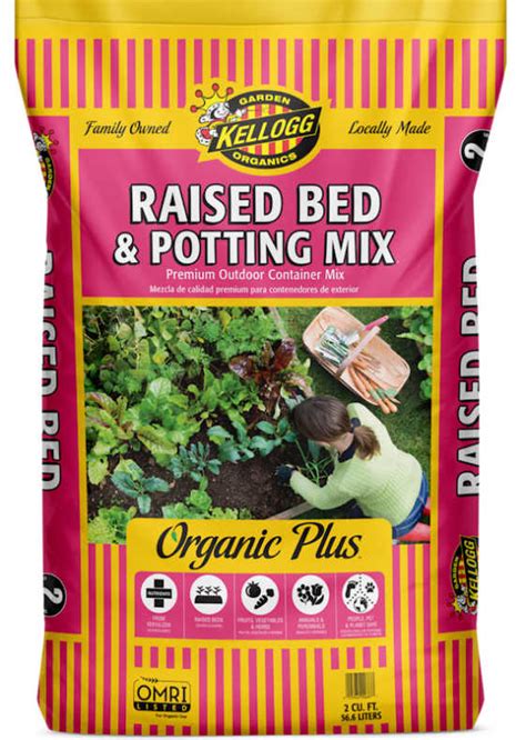 Organic Raised Bed Soil Kellogg Garden Organics™