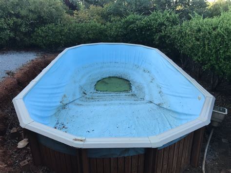 16x32 Above Ground Doughboy Pool Liner Installation In Redding Ca
