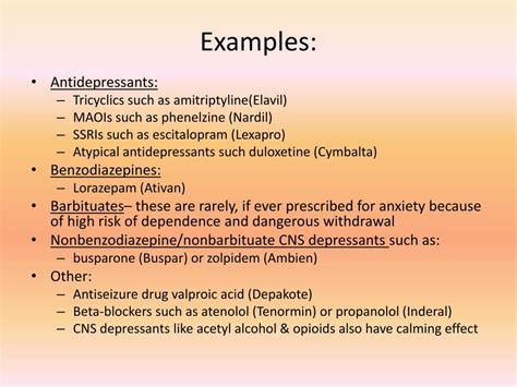 Ppt Anti Anxiety Meds Powerpoint Presentation Free Download Id2246467