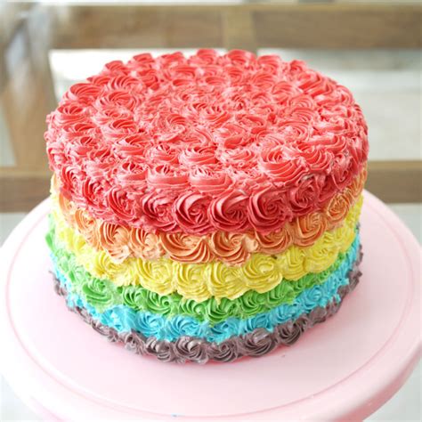 Rainbow Cake Cakes Photo 34860869 Fanpop