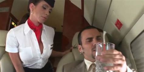 Cfnm Secret Assfucked Cfnm Stewardess Joins Mile High Club Tnaflix Com