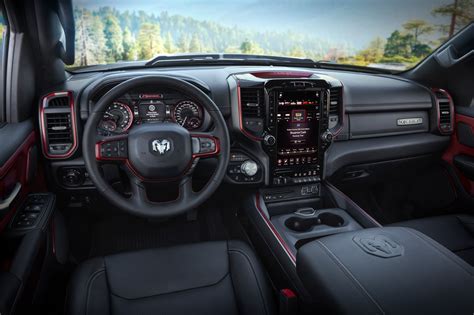 Youll Want To See The Interior Of The New 2019 Ram 1500 Rebel 12