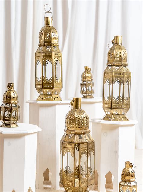 gold moroccan lantern moroccan style lantern hanging lantern etsy