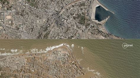 Before And After Pictures Of Destruction After Floods In Libya Al Bawaba