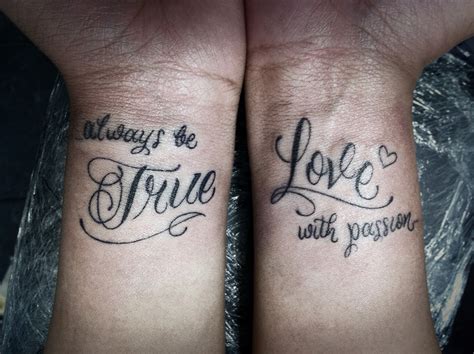 his and her quotes tattoos quotesgram