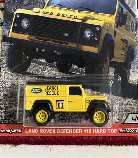 Hotwheels Land Rover Defender Hard Top Search Rescue Hobbies