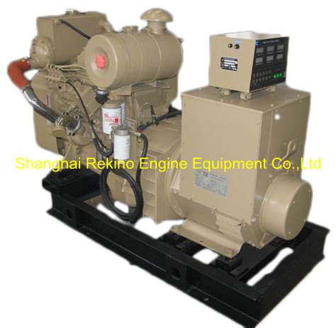 Cummins 30kw 38kva 50hz Marine Generator Genset Set Ccfj30jw 4bta39