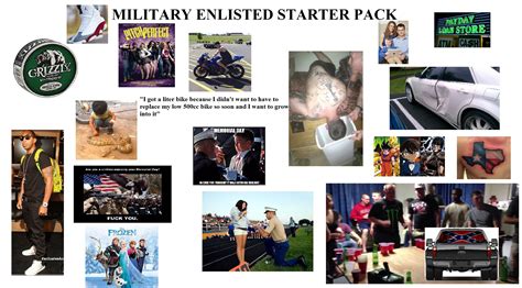 Military Enlisted Starter Pack Rstarterpacks