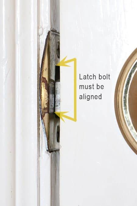 Repair A Door Not Latching An Easy Diy Fix