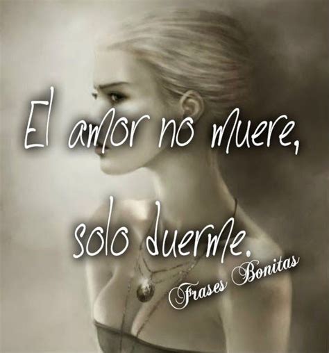 Quotes And Sayings With Pictures El Amor No Muere Sólo Duerme