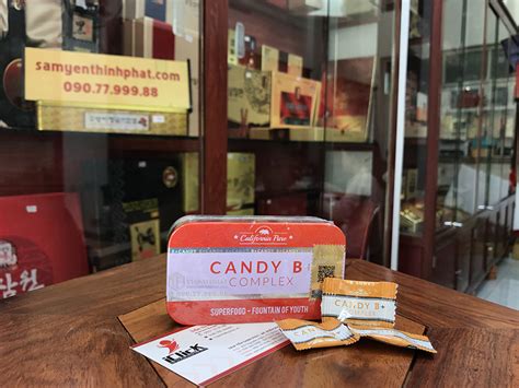 Mengekalkan kekuatan dan merangsang kebatinan. Kẹo Candy B+ Complex 12 viên