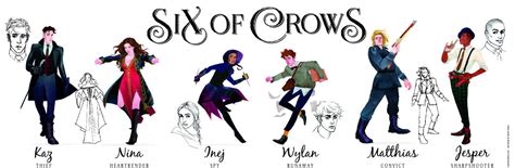 Six Of Crows By Leigh Bardugo Cora Foerstner Scifi Fantasy Author